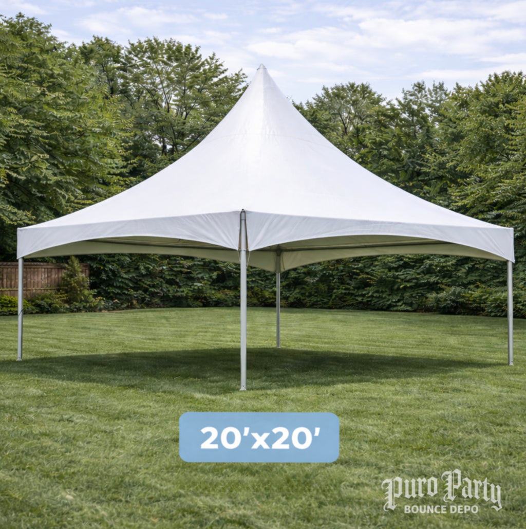 Puro Party High-Peak 20x20 Pole Tents