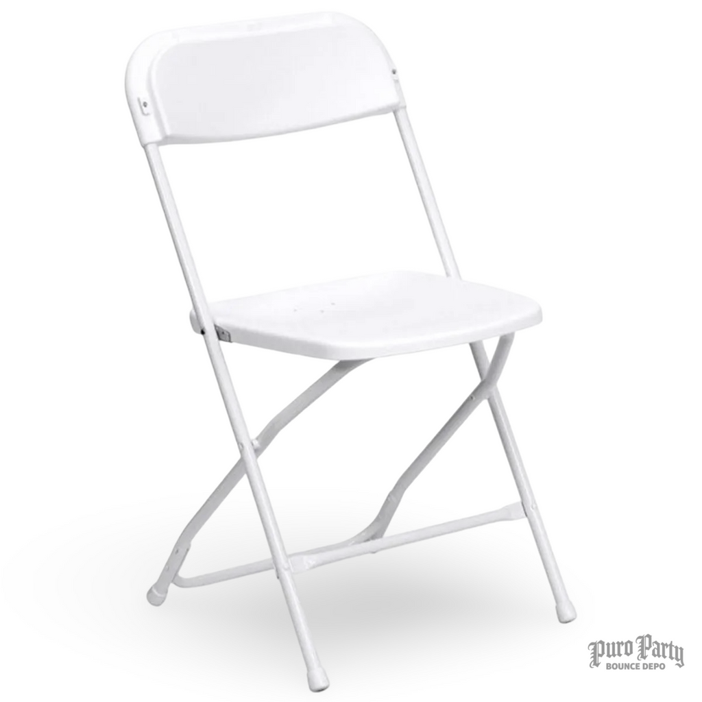 10pc Plastic Folding Event Chairs