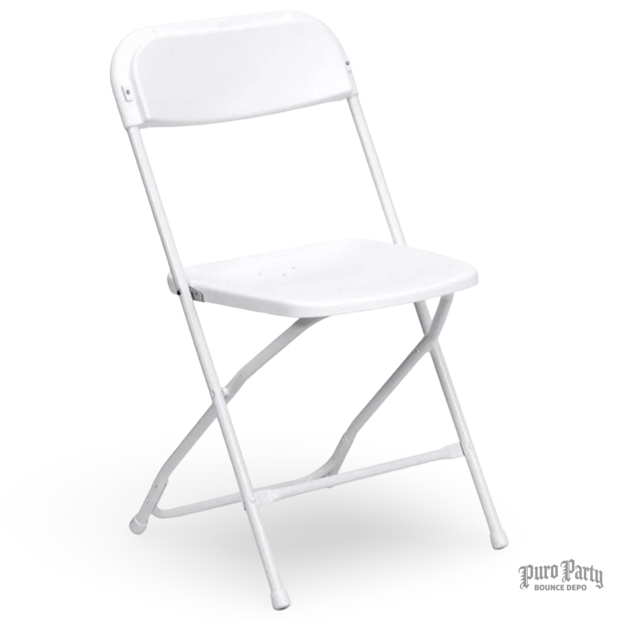 10pc Plastic Folding Event Chairs