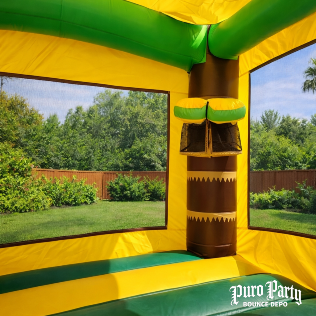Tropical Party Bounce House