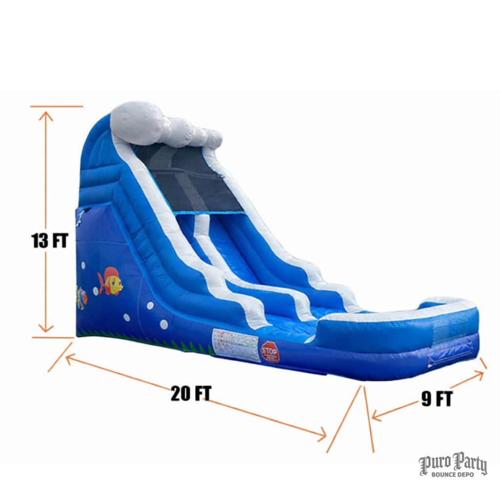 13'H Ocean Splash Water Slide - Clearance Item!