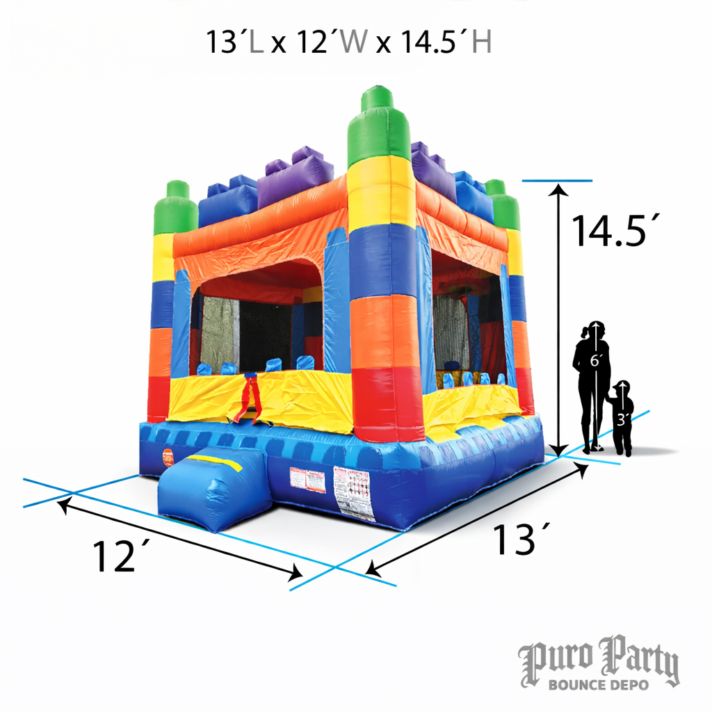 Building Block Bounce House