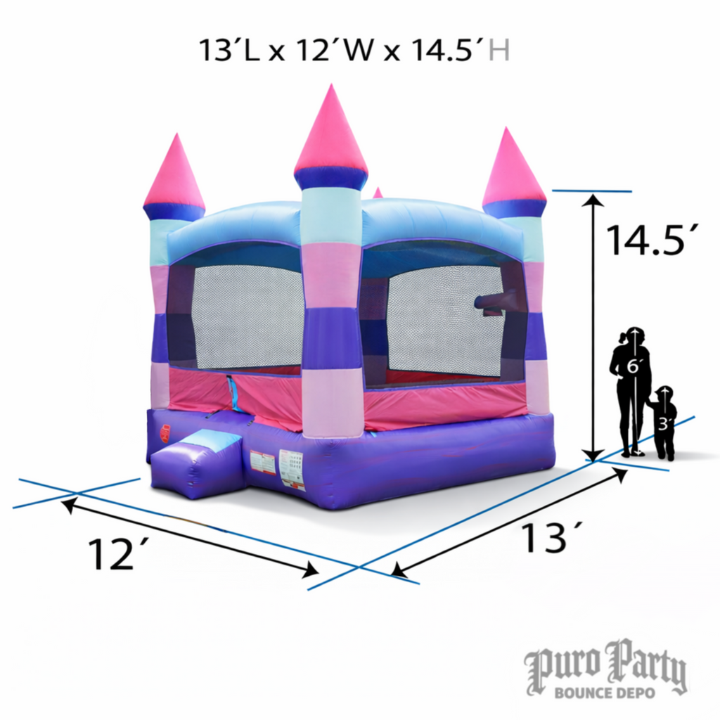 Princes Pink Bounce House