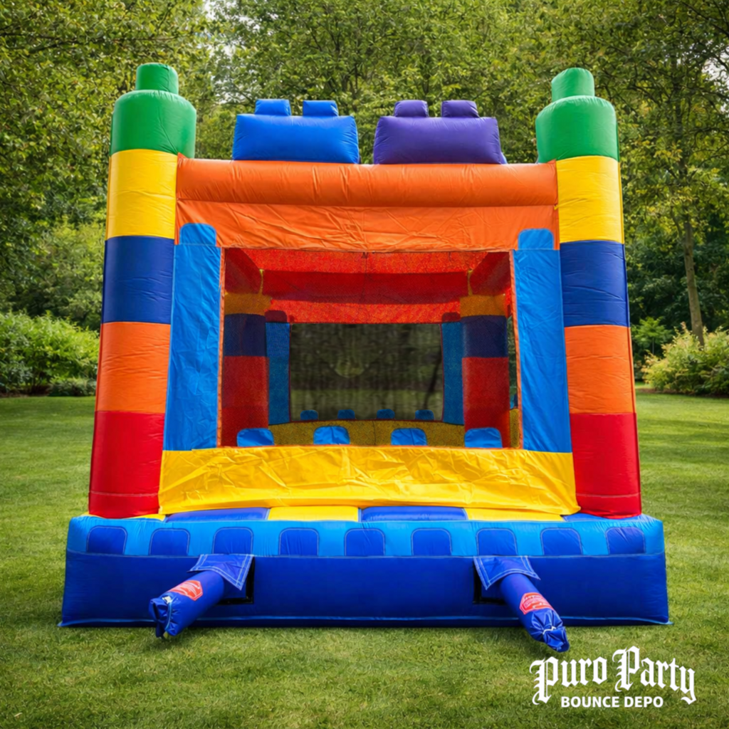 Building Block Bounce House