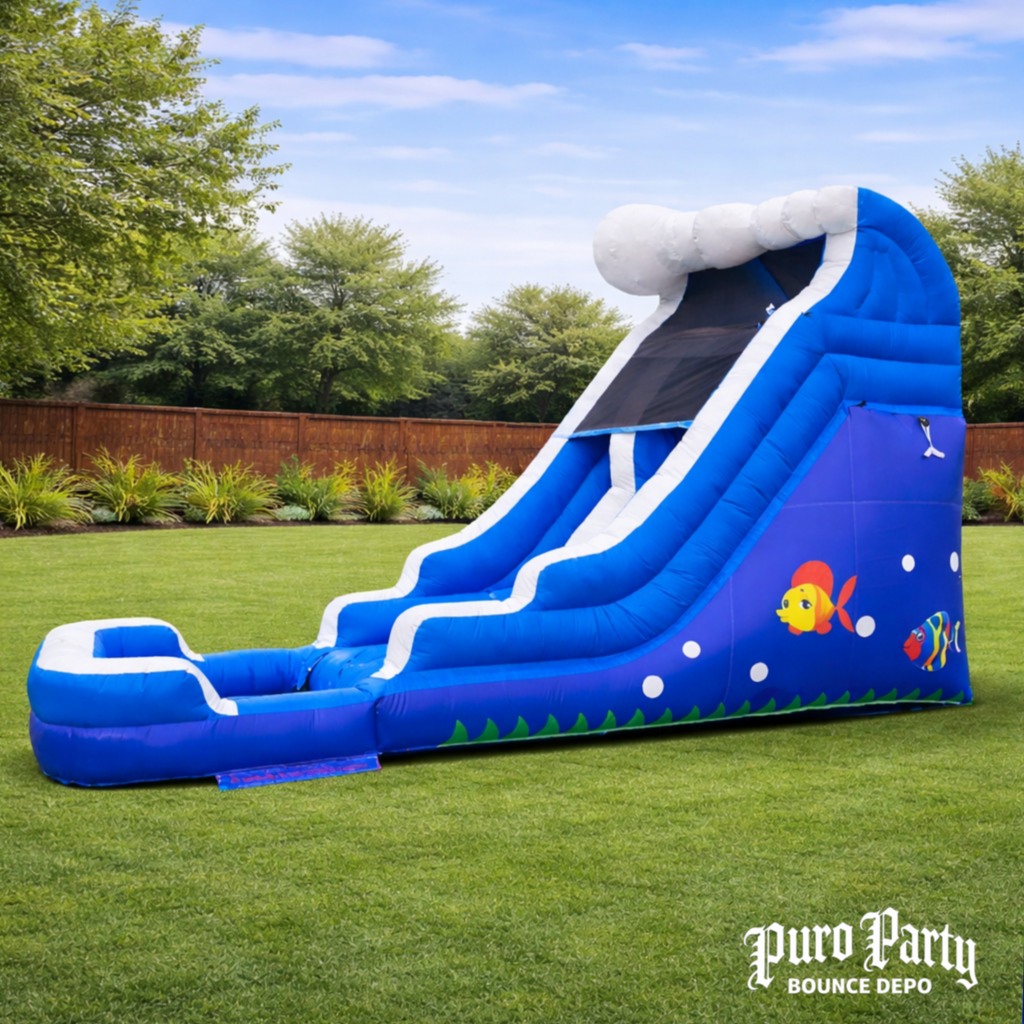 13'H Ocean Splash Water Slide - Clearance Item!