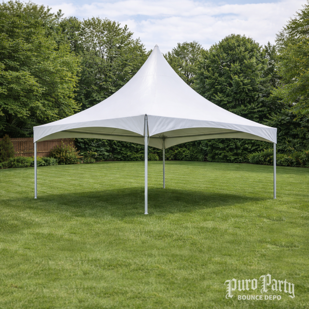 Puro Party High-Peak 15x15 Pole Tents