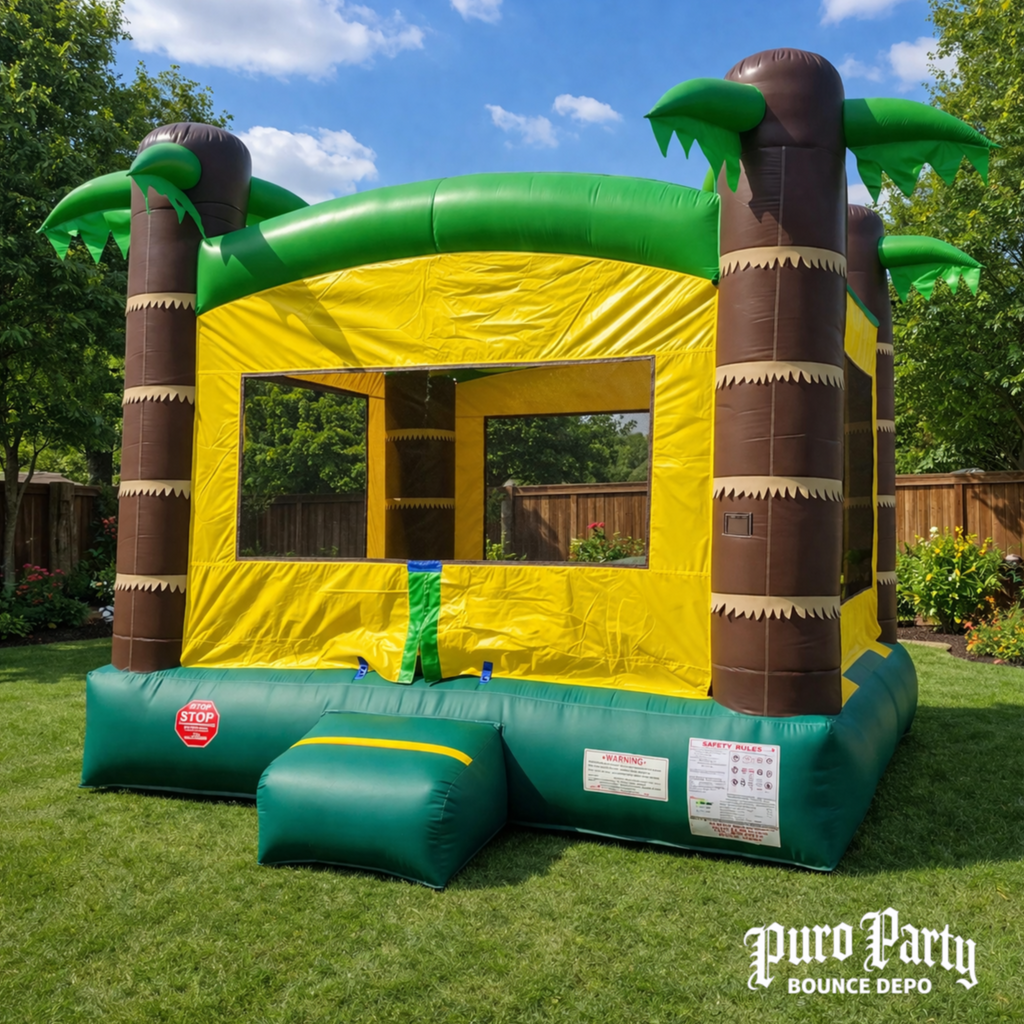 Tropical Party Bounce House