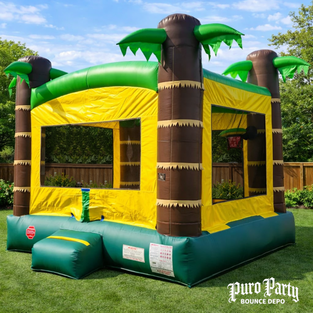 Tropical Party Bounce House